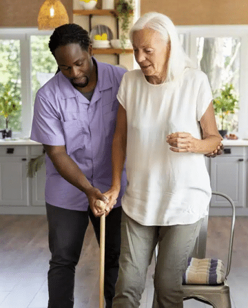 aide à domicile aidant personne âgée